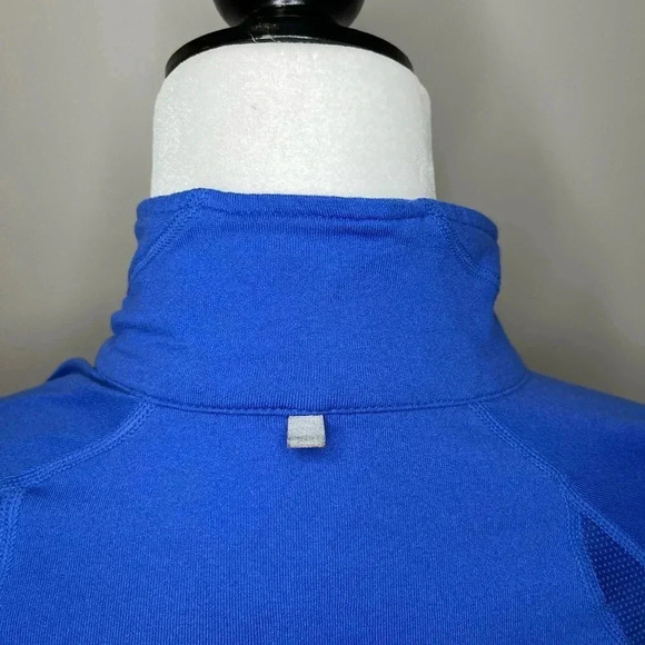 Nike Dri Fit Element Half Zip Long Sleeve Running Top - Picture 10 of 12